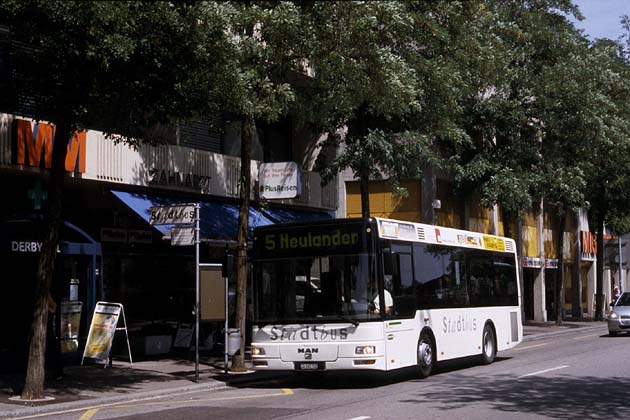 Stadtbus Wil SG Bahnhof - 2003-07-10 Stadtbus Wil SG Bahnhof - 2003-07-10