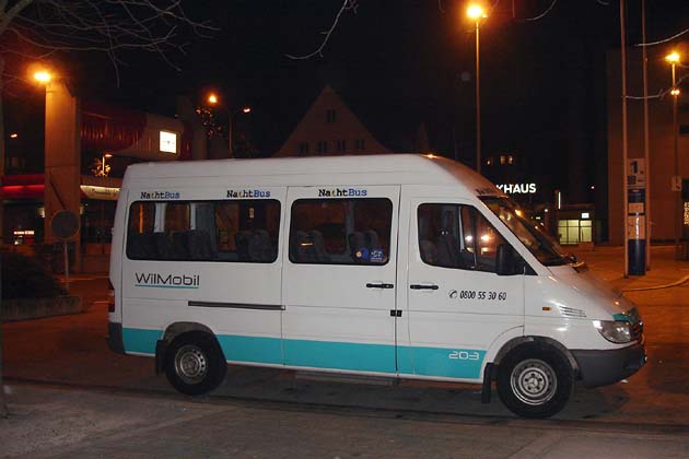 WilMobil Wil SG Bahnhof - 2006-12-29 WilMobil Wil SG Bahnhof - 2006-12-29